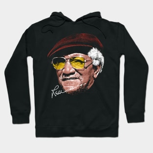 Redd Foxx Face Retro Hoodie